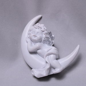 Mini Cherub Figurine - White